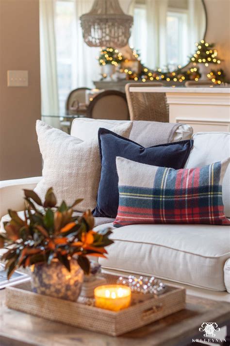 decorating with tartan plaid|blue tartan decorating ideas.